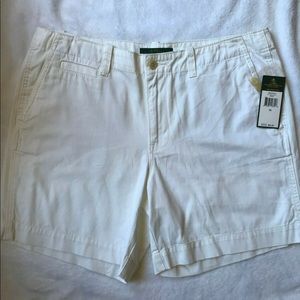 🆕 Ralph Lauren White Shorts